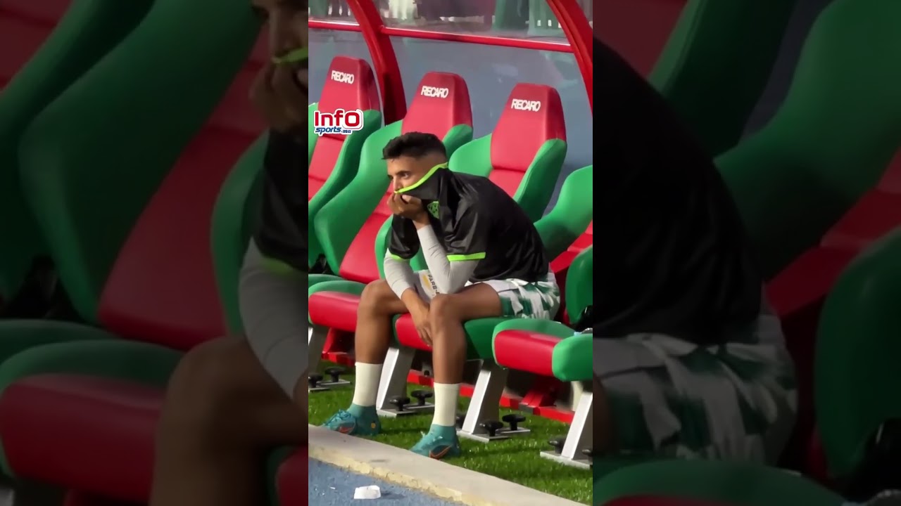 صدمة وحسرة لاعبي الرجاء بعد التعادل أمام المغرب الفاسي