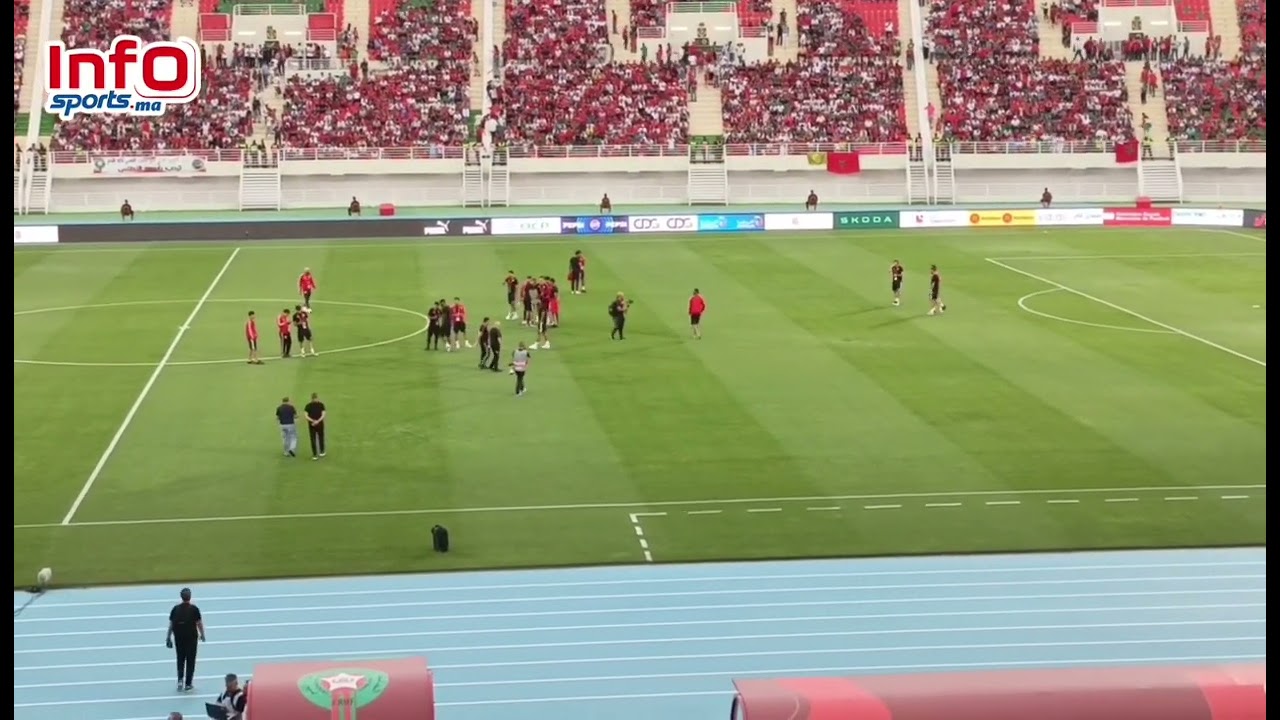 ضغط مبكر.. الجماهير المغربية تستقبل لاعبي المنتخب التونسي بالصافرات