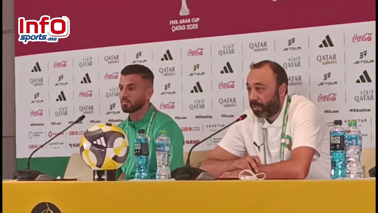 طارق السكتيوي..مقابلة الغذ بالنسبة لنا هي فرصة آخيرة لنا كما يشاهدها المنتخب العماني