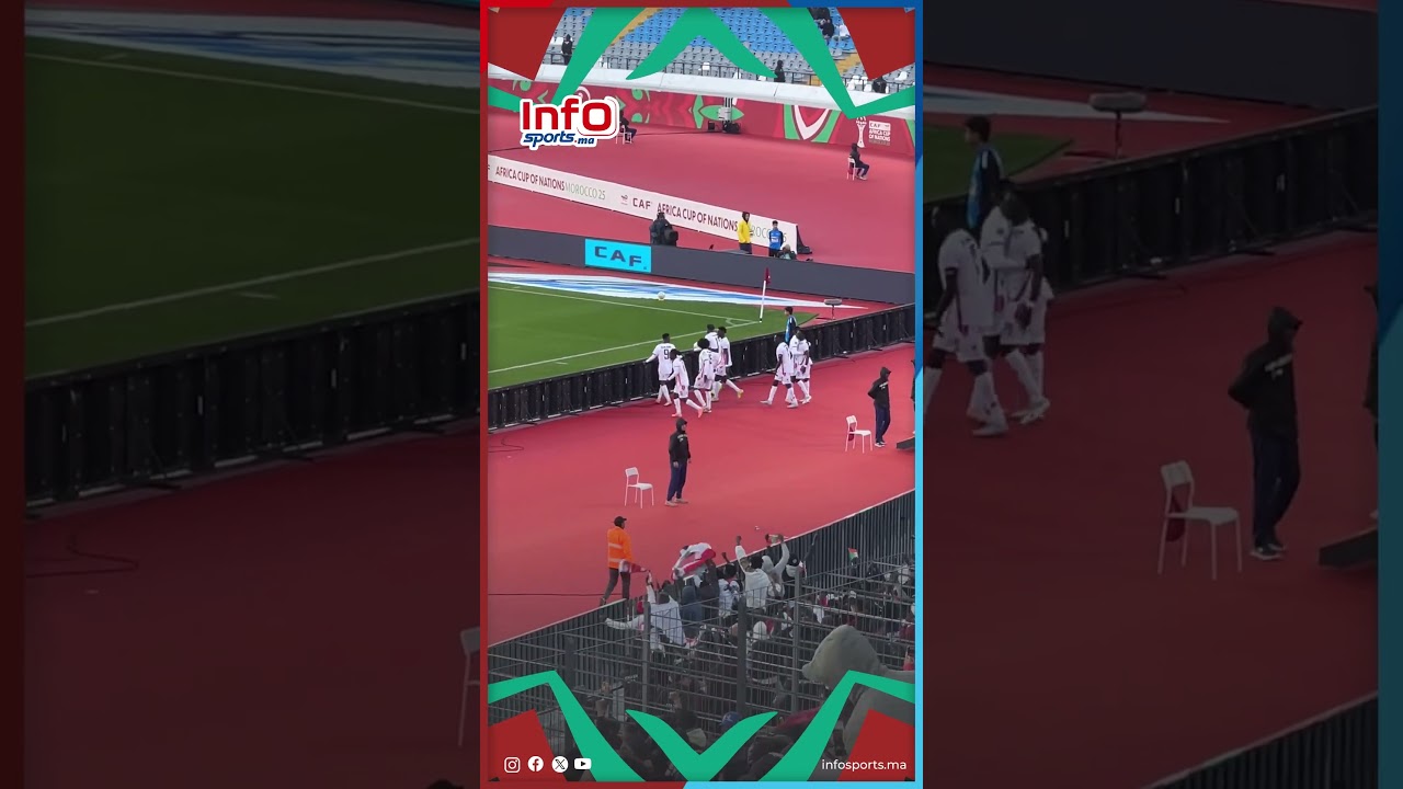 فرحة منتخب السوداني بالهدف الأول في المباراة