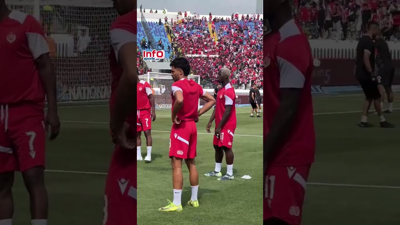 فيديو.أول ظهور للهنوري وعزيز كي بقميص الوداد الرياضي.