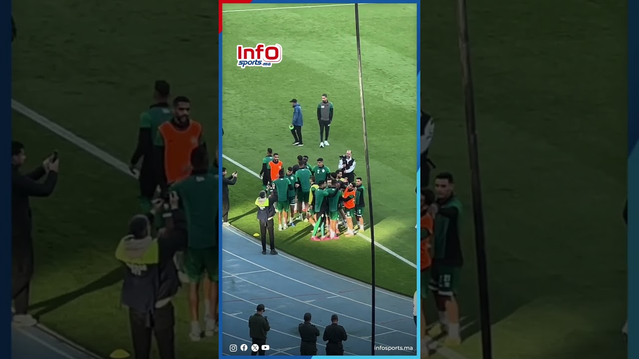 قبل صافرة البداية… روح جماعية عالية داخل الرجاء، وتركيز كبير على تحقيق الانتصار