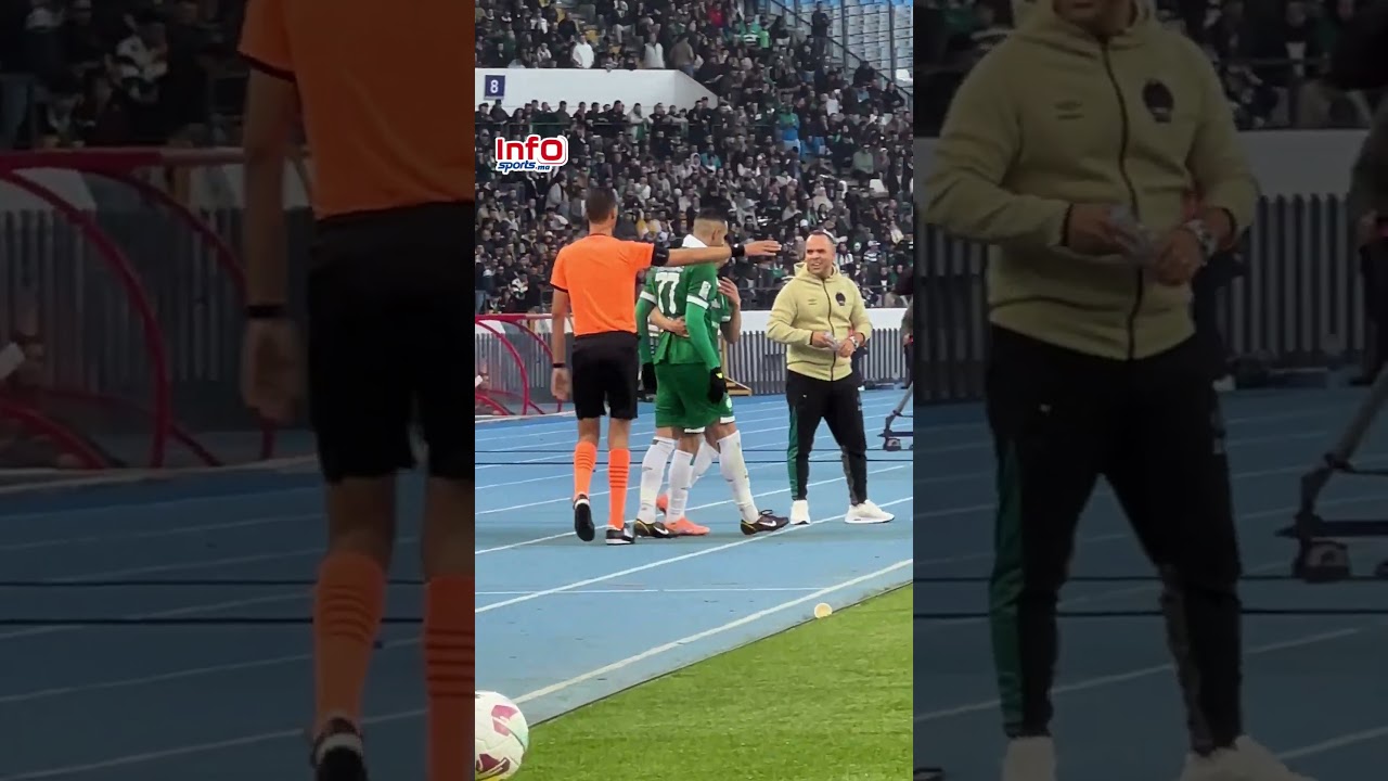 لاعبو الرجاء يحتفلون بالهدف الافتتاحي وسط أجواء حماسية في دونور