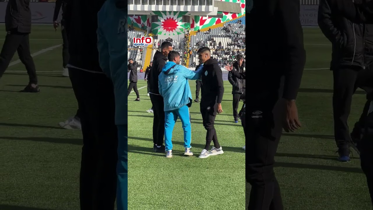 متولي يعود إلى معقل الرجاء بقميص نهضة الزمامرة ويخطف الأنظار بعناق بانون