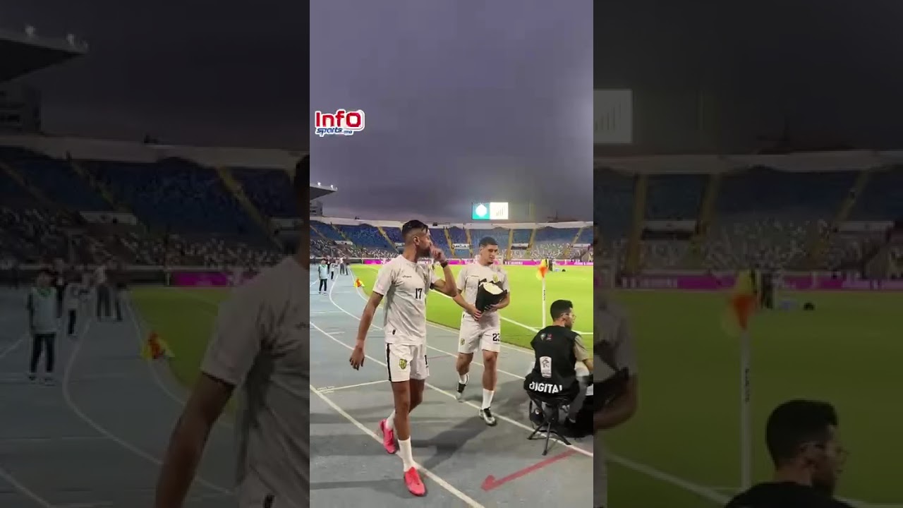 مذكور وبنجديدة يهديان باقة ورود لجماهير الرجاء