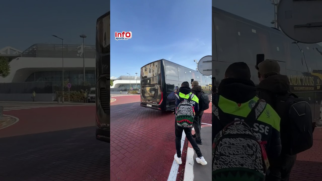 مرة أخرى.. الرجاء يصل إلى ملعب المباراة بدون حافلته الرسمية