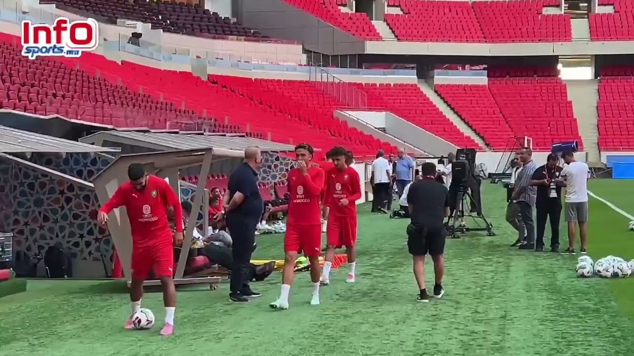 معنويات مرتفعة وأجواء جيدة للاعبي المنتخب الوطني قبل مواجهة النيجر