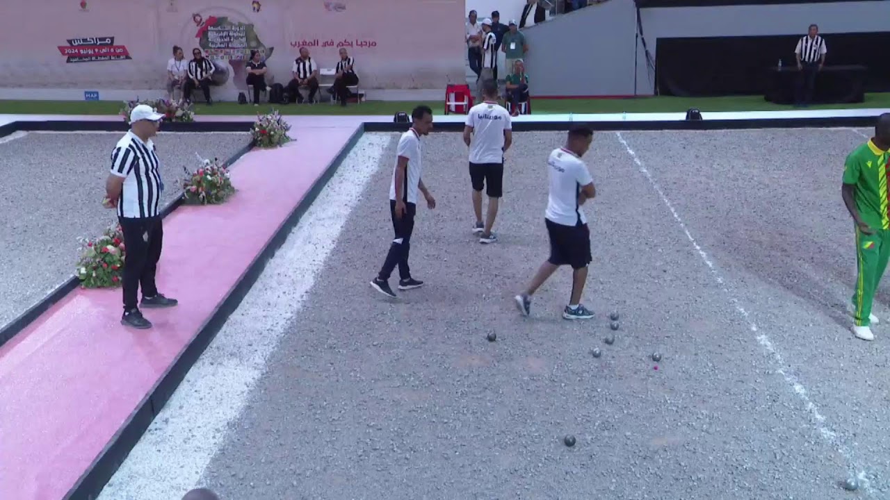 نصف نهائي كأس الأمم للكرة الحديدية موريتانيا ضد كونغو برازافيل