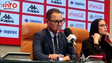 فيديو..بنهاشم: تغلبنا على مشكلة التمريرات العرضية وكان بإمكاننا الفوز بحصة