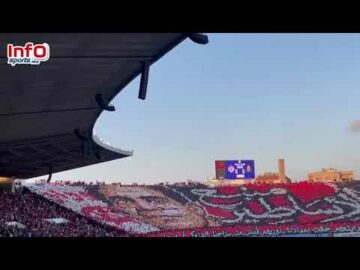 تيفو رائع لجماهير الوينرز وعودة الروح لمدرجات دونور