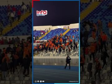 الأمن يمنع وقوع كارثة بين جماهير الوداد وبركان بمدرجات دونور