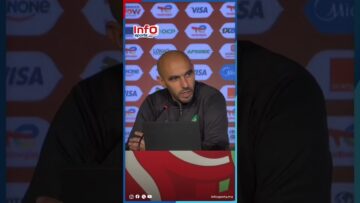 وليد الركراكي: واجهنا صعوبات أمام تنزانيا لكن ردّة الفعل كانت