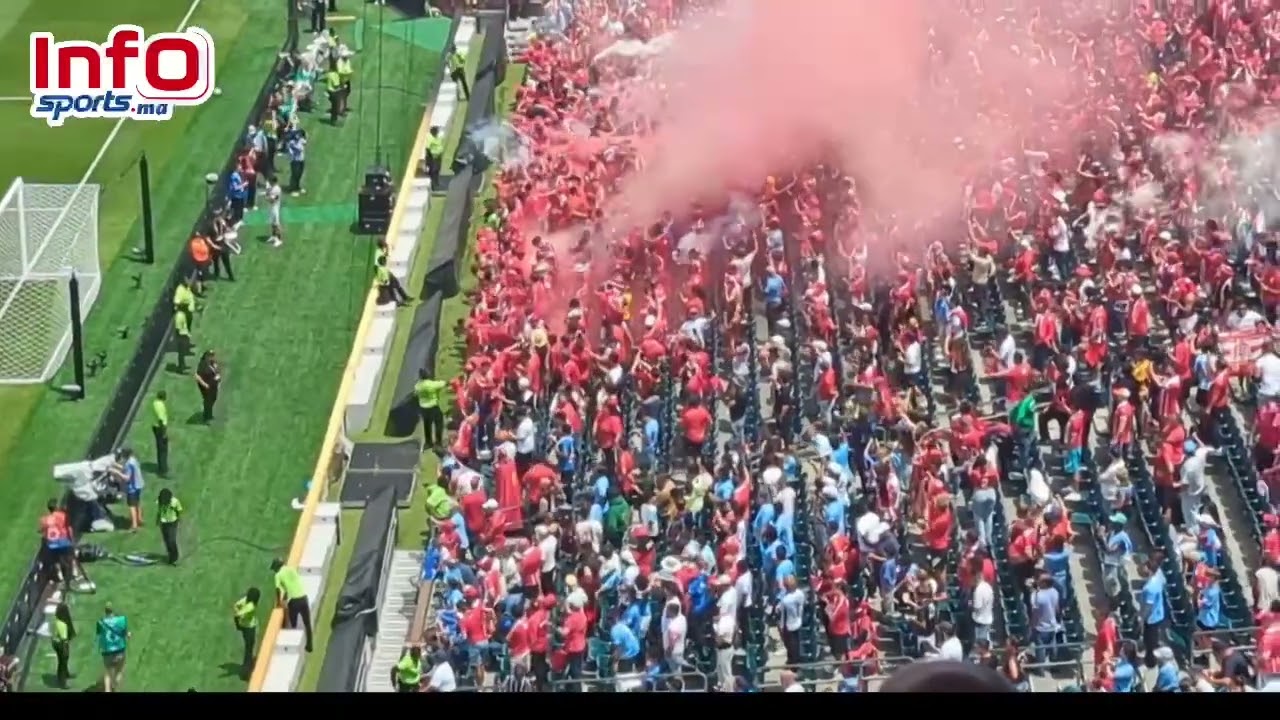 الوينرز تبدع بكراكاج رائع وتتسبب في توقف مباراة الوداد والسيتي