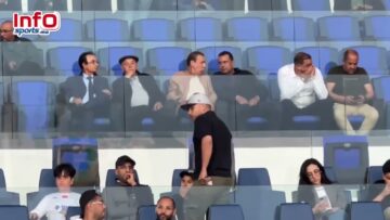 فيديو..لأول مرة منذ سنوات عمور يحضر رفقة حنات وبيروان لمواجهة