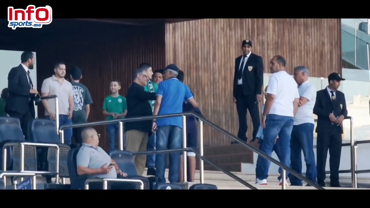 فيديو..الطفل ياسين ضحية الزلزال يحقق حلمه بحضور مواجهة الرجاء وتواركة