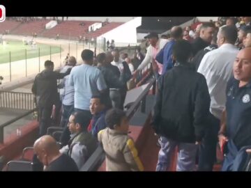 فيديو..فرحة هستيرية لمسؤولي تطوان وخيبة أمل كبير لشباب المحمدية بعد