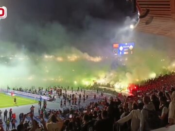 الكورفا سود توقف الديربي بكراكاج رهيب واحتفالية رائعة