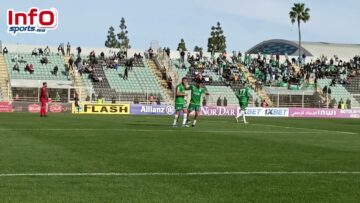 فيديو..فرحة كبيرة للاعبي الرجاء بالهدف الرائع للزرهوني ورقصة خاصة لهذا