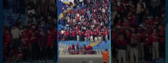 بعد حملة الاعتقالات..جماهير أ.آسفي تهتف بقوة..”حرية حرية للجماهير المسفوية”.