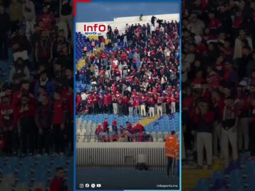 بعد حملة الاعتقالات..جماهير أ.آسفي تهتف بقوة..”حرية حرية للجماهير المسفوية”.