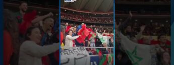 من اسبانيا..جماهير مغربية تطالب بالحرية لجماهير أ.آسفي بعد اعتقالها في