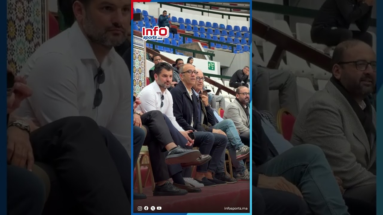 الزيات ومسيرو الرجاء يحضرون مباراة الحسم لتحقيق الصعود لرجاء الفوت صال.