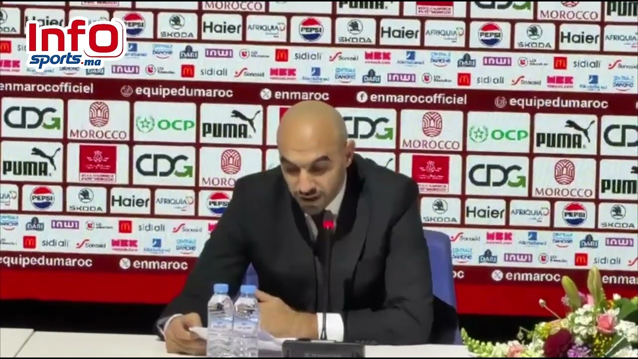 الكلمة الكاملة للركراكي بعد إعلان رحيله عن الأسود..تركت المنتخب الوطني في المركز الثامن عالميا.