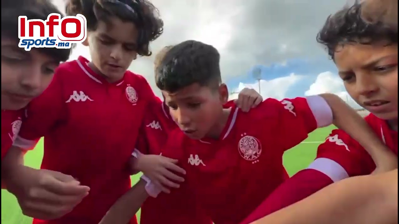 فيديو جميل..وليدات الوداد بعقلية احترافية وإصرار على الفوز.