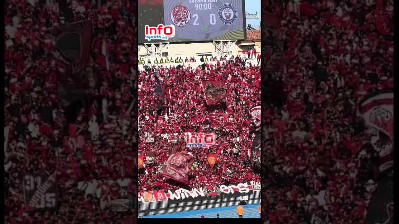 فيديو..فريميجة "زاهية" احتفالات فرحا بالهدف الثاني للوداد.