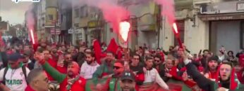 النشيد الوطني يعزف في شوارع فرنسا بقوة تشجيعا للأسود