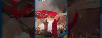 كراكاج وأجواء خرافية من مجموعة روسو فيردي في مباراة المغرب