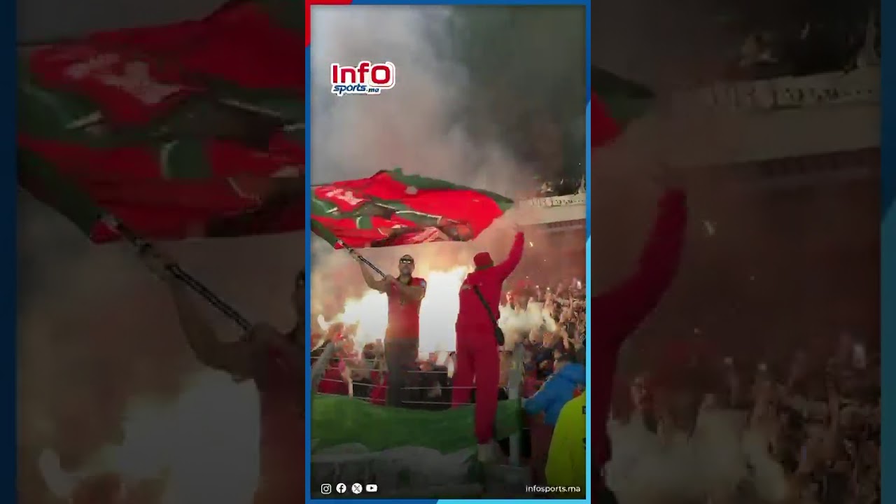 كراكاج وأجواء خرافية من مجموعة روسو فيردي في مباراة المغرب وباراغواي