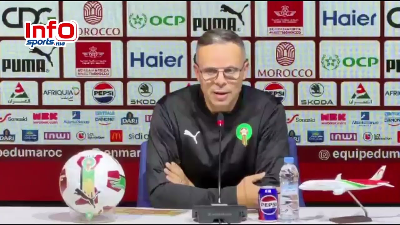 وهبي يعلق على غياب زياش عن لائحة الأسود ويؤكد أنه يوجه الدعوة للاعبين الجاهزين فقط.